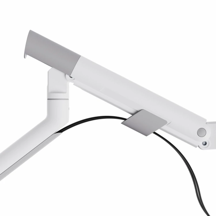 ART Uchwyt biurkowy gazowy do 1 monitora LED/LCD 17-35" L-29GD 2-11kg 2xUSB 3.0 Premium White