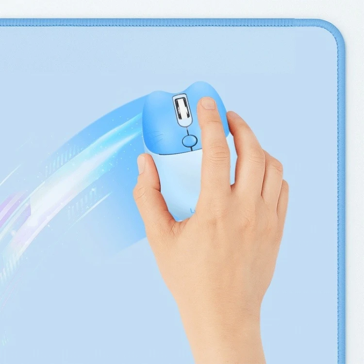 LogiLink Podkładka na klawiaturę i mysz, XXL, niebieska