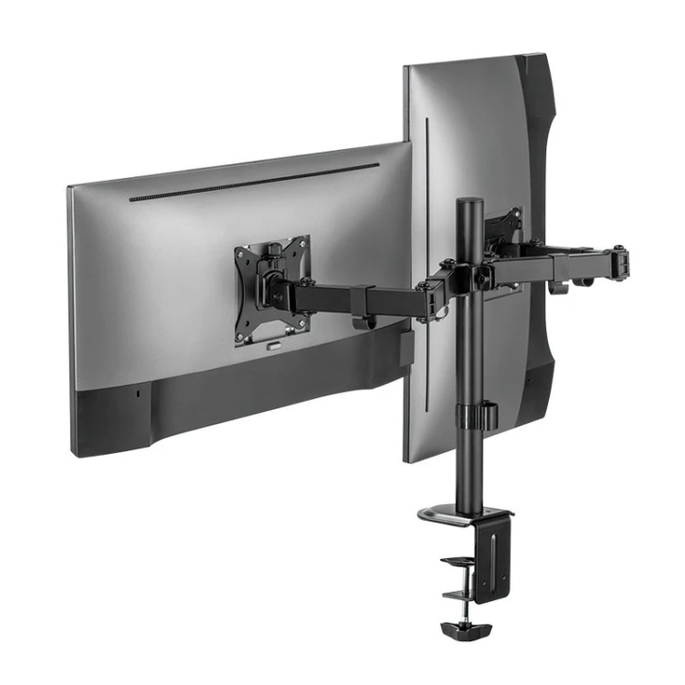 LogiLink Uchwyt na 2 monitory 17-32 cale, max 2x9kg
