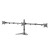 LogiLink Uchwyt na 3 monitory, 17-27 cali, max 7kg na ramie