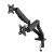LogiLink Uchwyt na 2 monitory, 17-32 cali, max 9kg na ramie