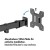 LogiLink Uchwyt na 3 monitory, 17-32 cale, max 10kg na ramie