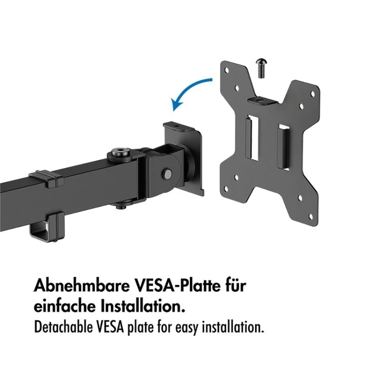 LogiLink Uchwyt na 3 monitory, 17-32 cale, max 10kg na ramie