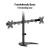 LogiLink Uchwyt na 3 monitory, 17-32 cale, max 10kg na ramie