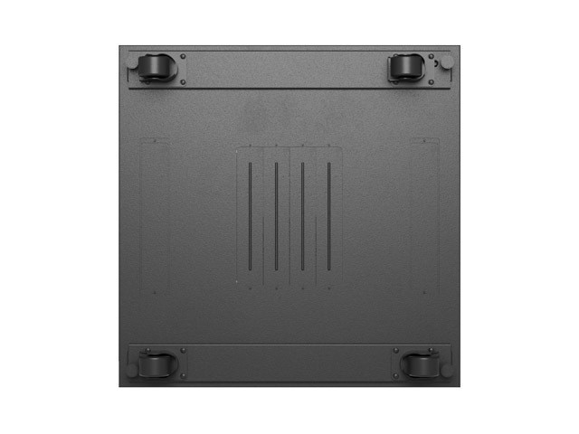 Lanberg Szafa instalacyjna rack stojąca 19 cali 47U 800x800 drzwi perforowane LCD czarna (Flat pack)