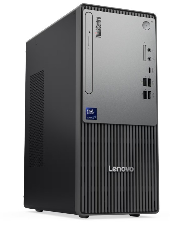 Lenovo Komputer ThinkCentre Neo 50t G6 TOWER 13BD003MPB W11Pro Ultra 5 225/16GB/1TB/INT/BLACK/DVD/3YRS OS + 1YR CI