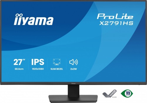 IIYAMA Monitor 27 cali X2791HS-B1 IPS, HDMI, DP, 120Hz,1500:1