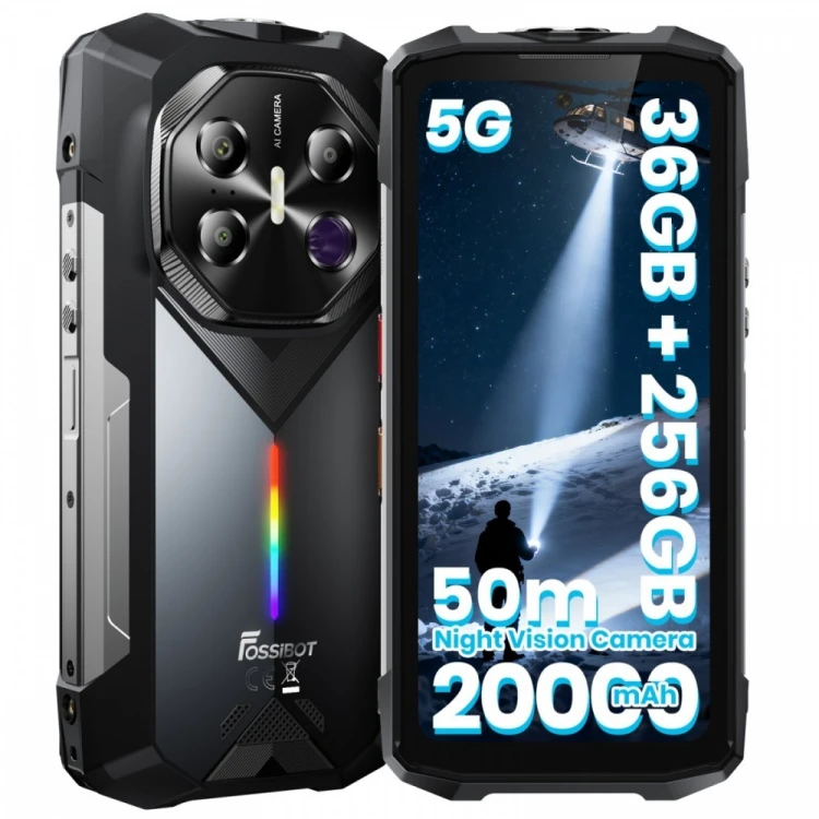 Fossibot Smartfon F113 gray