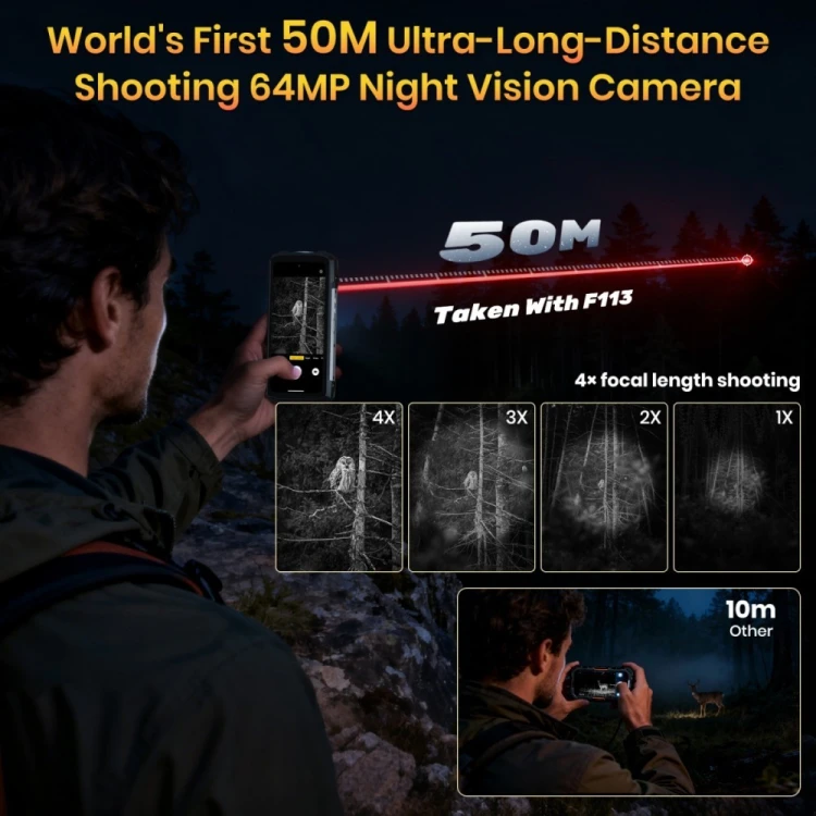 Fossibot Smartfon F113 gray CH