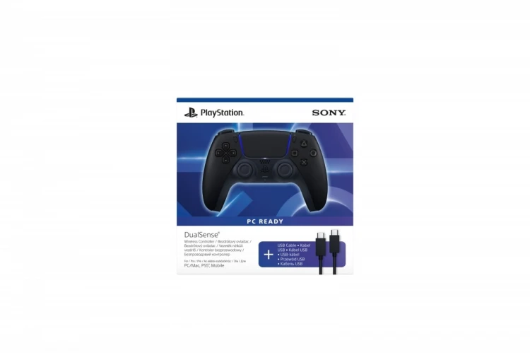 Sony Kontroler bezprzewodowy DualSense Wireless Nocna Czern USB PC