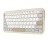 Asus Klawiatura Marshmallow KW100 BT5.0LE/Oat Milk