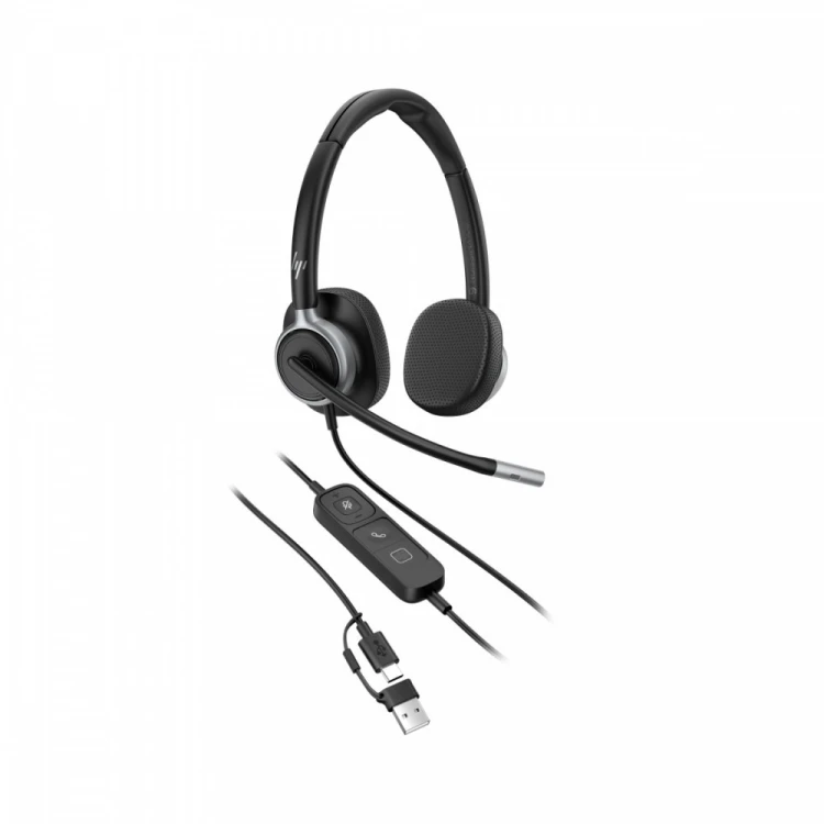 POLY Słuchawki Mission 625 Stereo Leatherette  C01C6AA#AC3