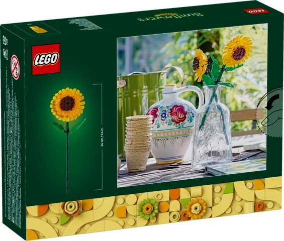 LEGO Klocki Botanicals 40524 Słoneczniki