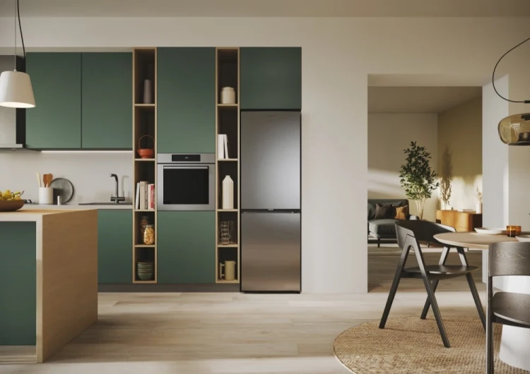 Candy Chłodziarko-zamrażarka ECN4CQTEX186