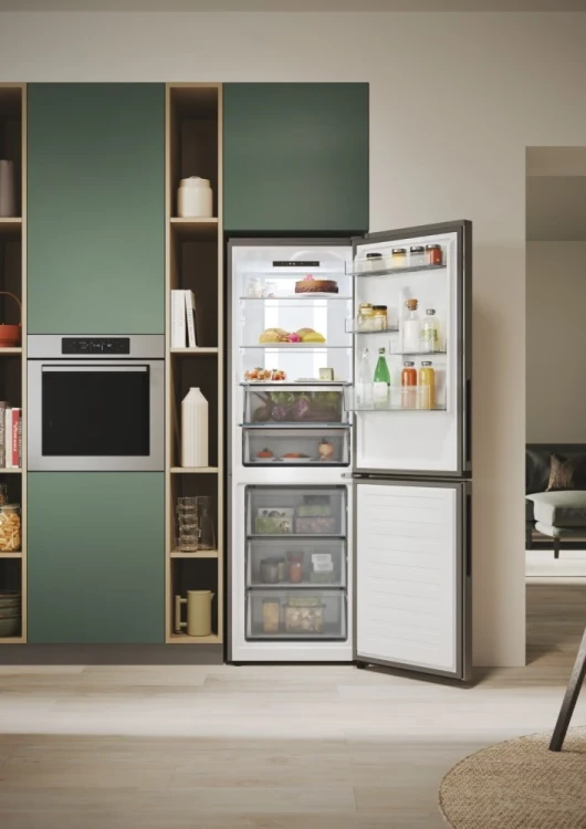 Candy Chłodziarko-zamrażarka ECN4CQTEX186