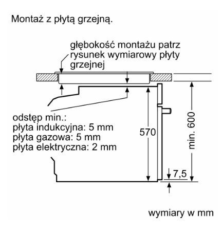 Bosch Piekarnik HQA334EB4 Serie 4 Funkcja Pary