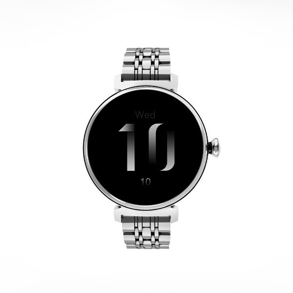 HiFuture Smartwatch Aura Amoled damski srebrny