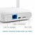 Qoltec Router Home&Travel 4G LTE WiFi 6 | AX300 | 2.4GHz | Dual Antena |USB-C | Micro SIM