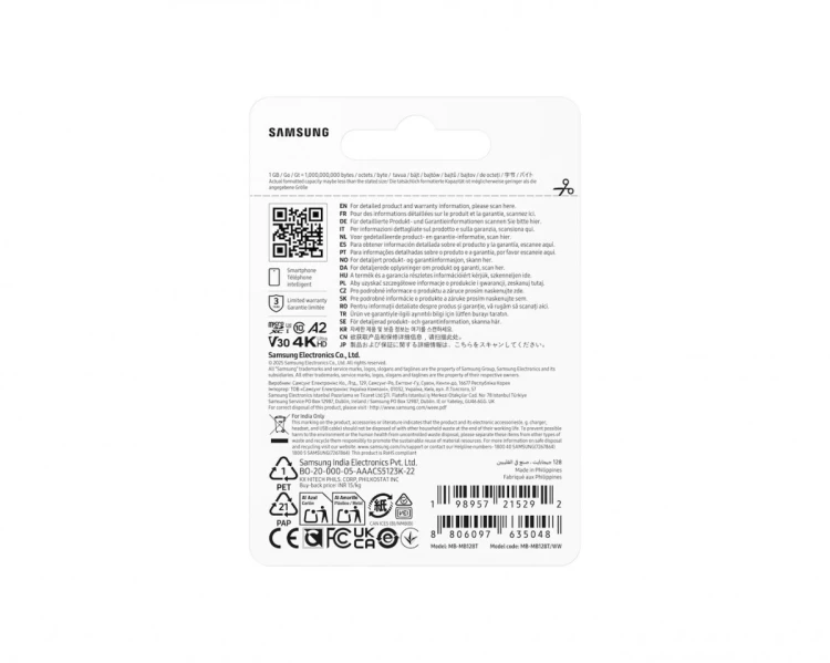 Samsung Karta pamięci MB-MB128T/WW T7 microSD 128GB