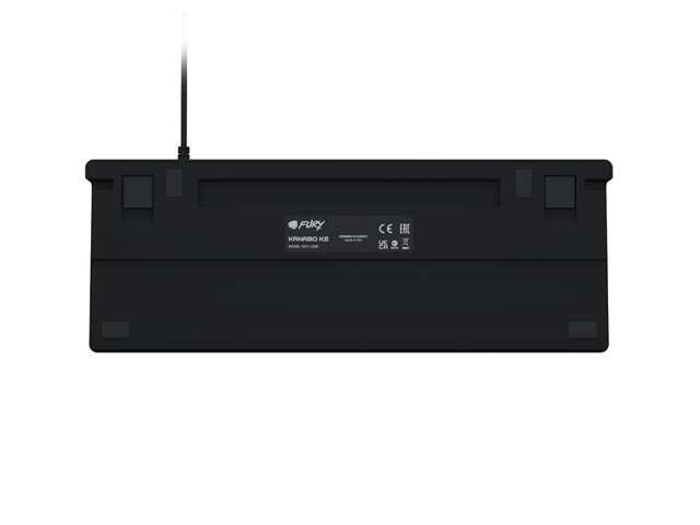Natec Klawiatura Fury Kanabo K2 US czarno-szara, podświetlenie