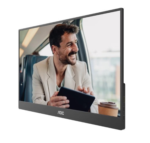 AOC Monitor 16T20E2 15.6 cala IPS Mini HDMI USB-C Głośniki