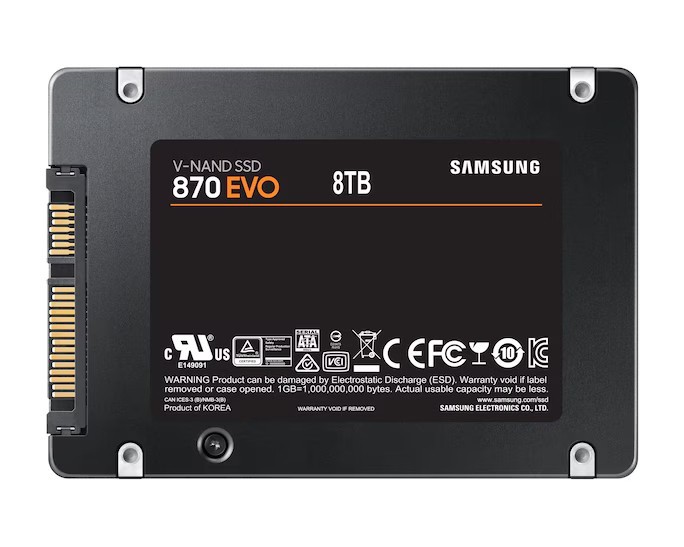 Samsung Dysk SSD 870EVO MZ-77E8T0B/EU 8TB