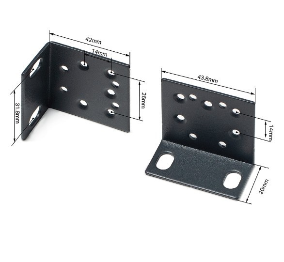 TP-LINK Zestaw montażowy Omada Rack, Screws 22×43.9×42 mm RackMount Kit-19