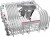 Bosch Zmywarka SMD6ECX21E Serie6, 3 kosz