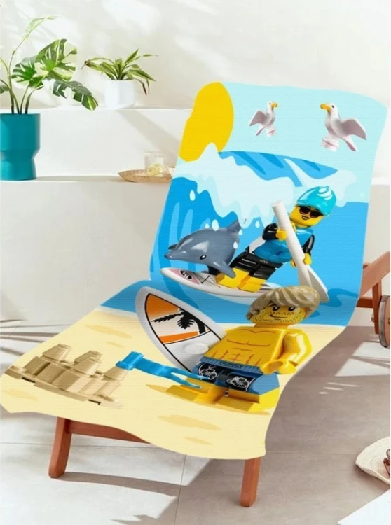 LEGO Akcesoria 109896 Ręcznik plażowy 150 x 70 cm