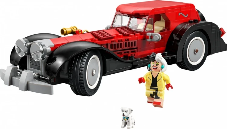 LEGO Klocki Disney 43277 Samochód Cruelli De Mon