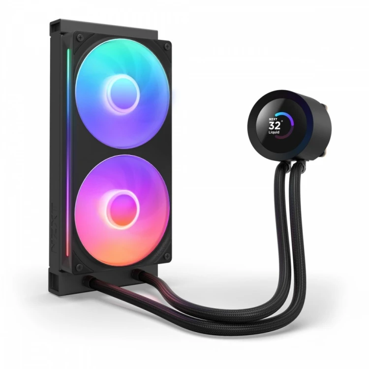NZXT Chłodzenie wodne Kraken PLUS 240 RGB LCD czarne