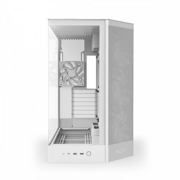 NZXT Obudowa H9 Flow Midi Tower z oknem biała