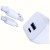 3MK Ładowarka sieciowa Hyper GaN 20W 1xUSB-A 1xUSB-C PD QC4+ biała