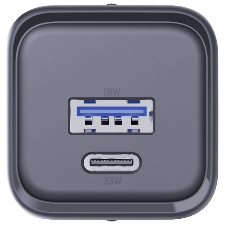 3MK Ładowarka sieciowa Hyper Charger PD 33W GaN QC4+ PPS AFC FCP SCP USB-A USB-C czarna