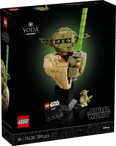 LEGO Klocki Star Wars 75438 Popiersie Yody