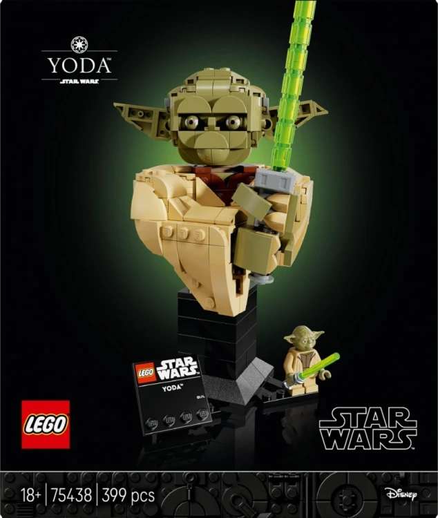 LEGO Klocki Star Wars 75438 Popiersie Yody