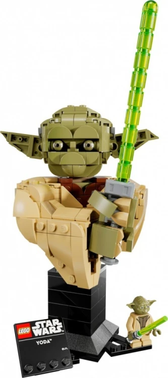 LEGO Klocki Star Wars 75438 Popiersie Yody