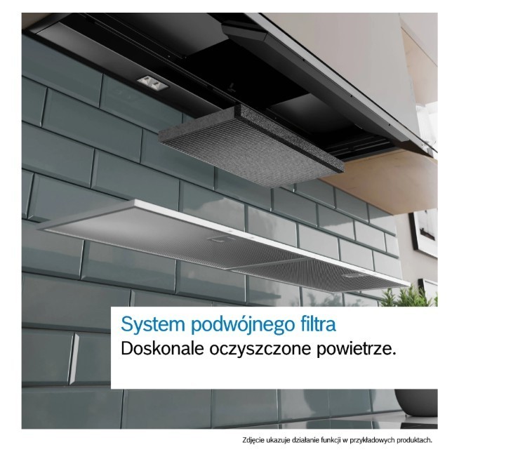 Bosch Okap zintegrowany DBB63BC60  Serie 2 czarny