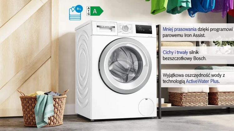 Bosch Pralka WAN2405BPL Serie4 para new