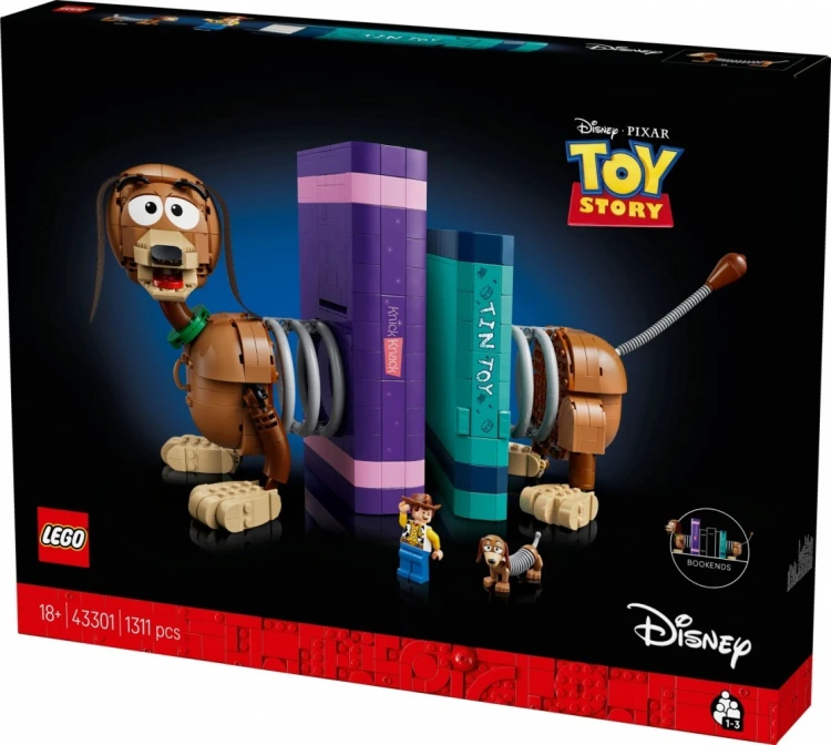 LEGO Klocki Disney 43301 Toy Story Cienki - podpórki pod książki