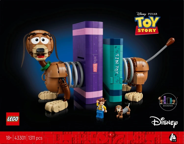 LEGO Klocki Disney 43301 Toy Story Cienki - podpórki pod książki