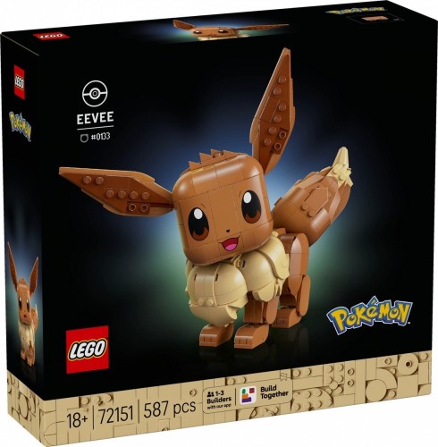 LEGO Klocki Pokemon 72151 Eevee