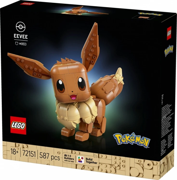 LEGO Klocki Pokemon 72151 Eevee