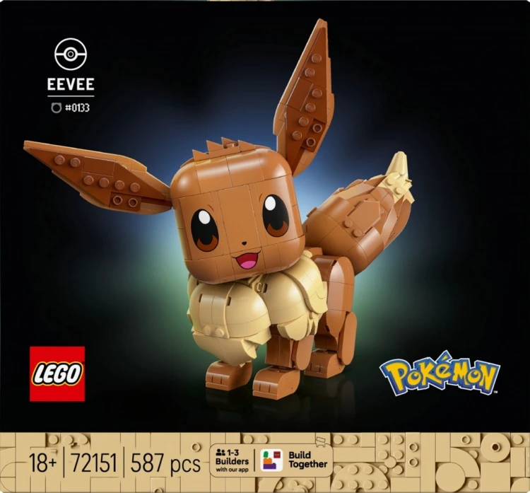 LEGO Klocki Pokemon 72151 Eevee