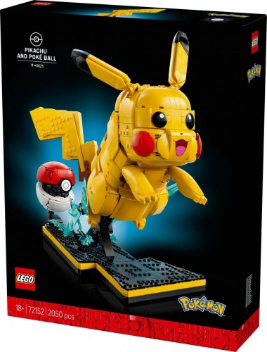 LEGO Klocki Pokemon 72152 Pikachu i Pokeball
