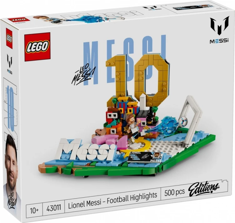 LEGO Klocki Editions 43011 Lionel Messi - piłkarskie momenty