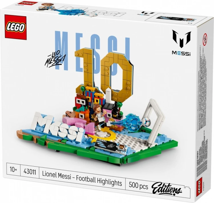 LEGO Klocki Editions 43011 Lionel Messi - piłkarskie momenty