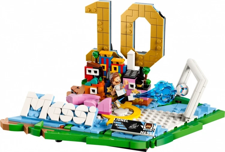 LEGO Klocki Editions 43011 Lionel Messi - piłkarskie momenty