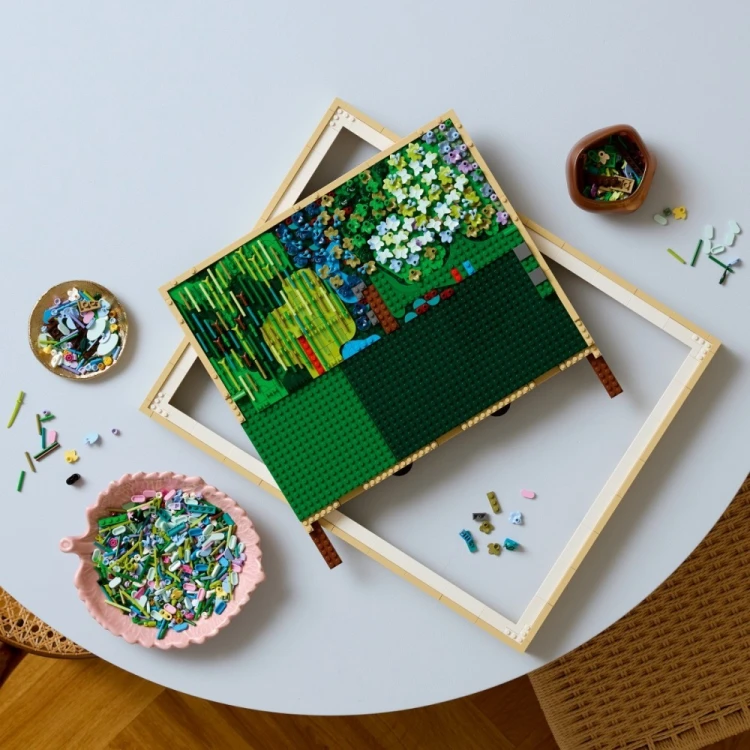 LEGO Klocki ART 31220 Claude Monet - Most nad stawem z liliami wodnymi