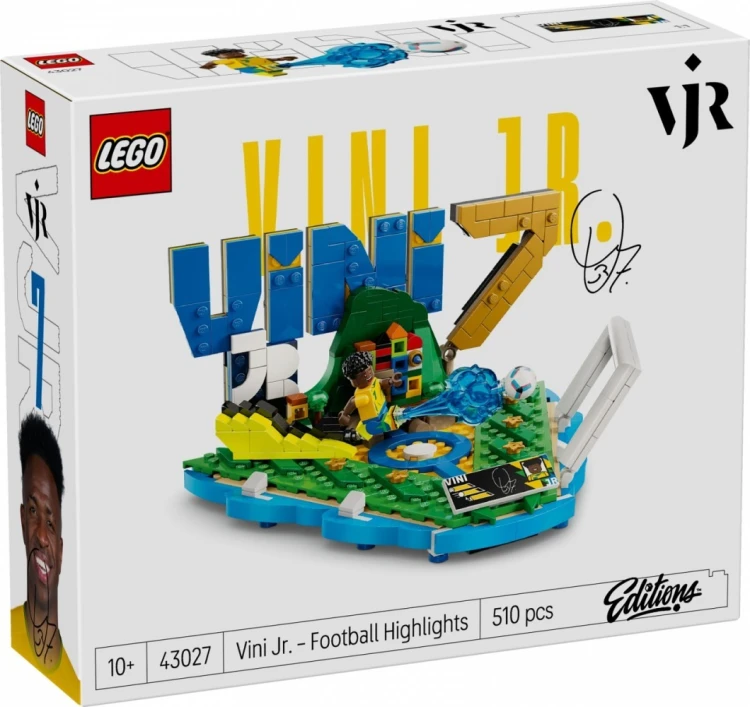 LEGO Klocki Editions 43027 Vini Jr. - piłkarskie momenty